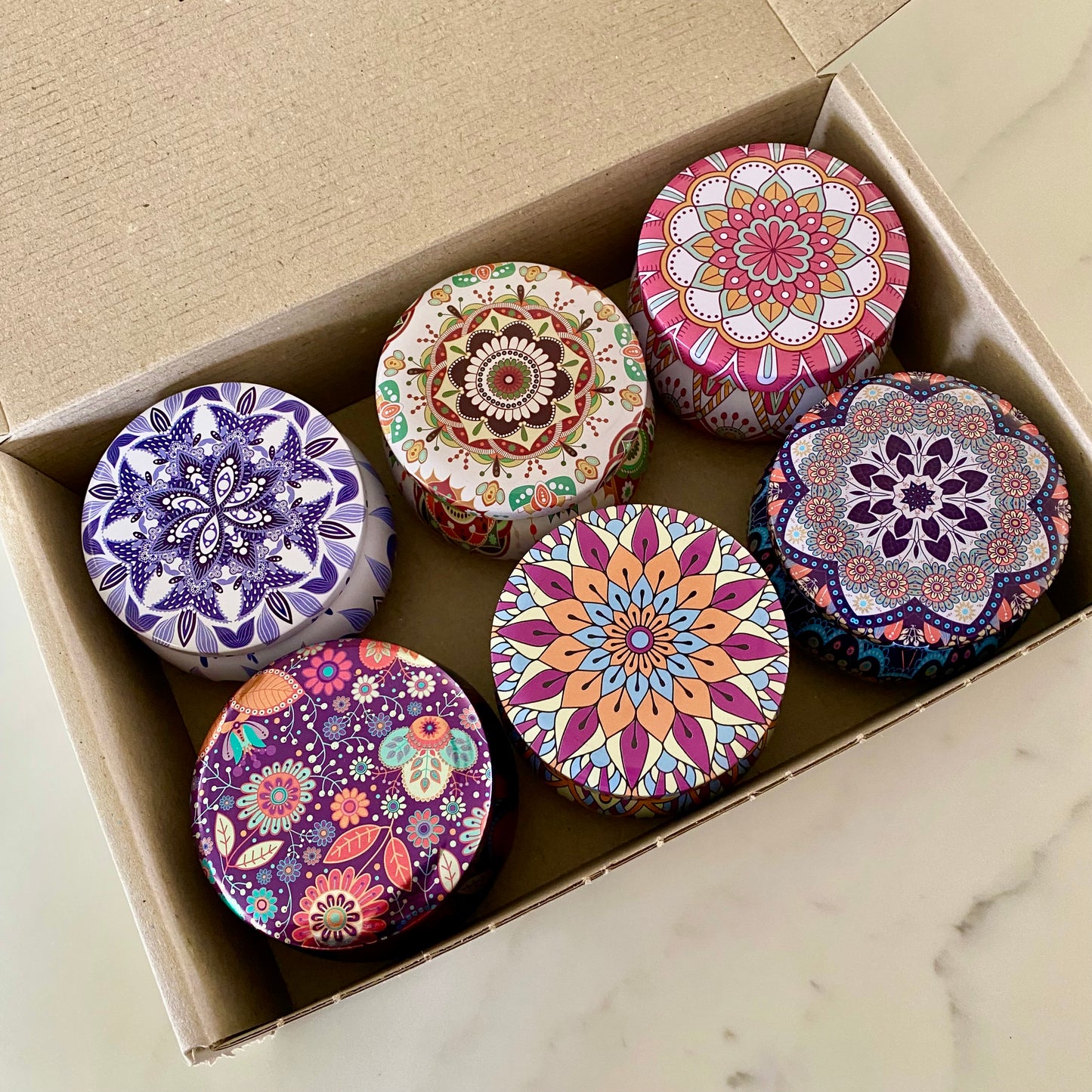 $40 - 6 Travel Tin Box
