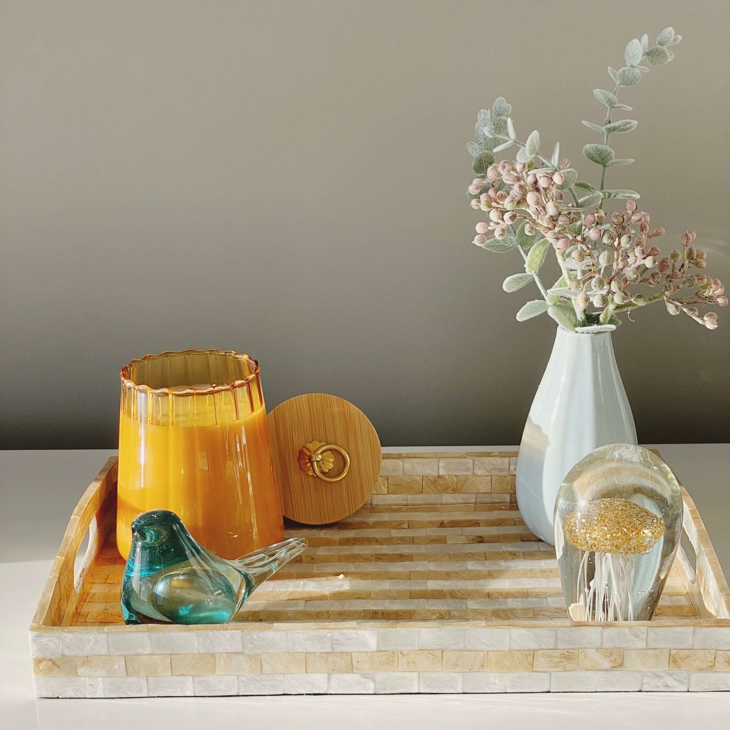 Bridgerton Tapered Candle Orange_Sol Candles & Scents