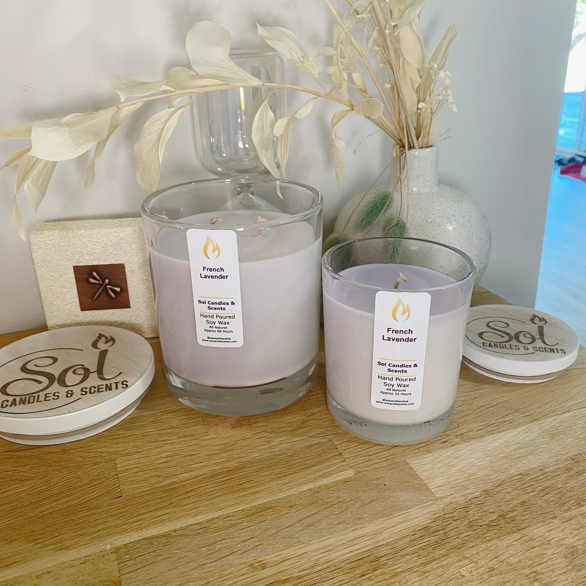 French Lavender Candle_Sol Candles & Scents