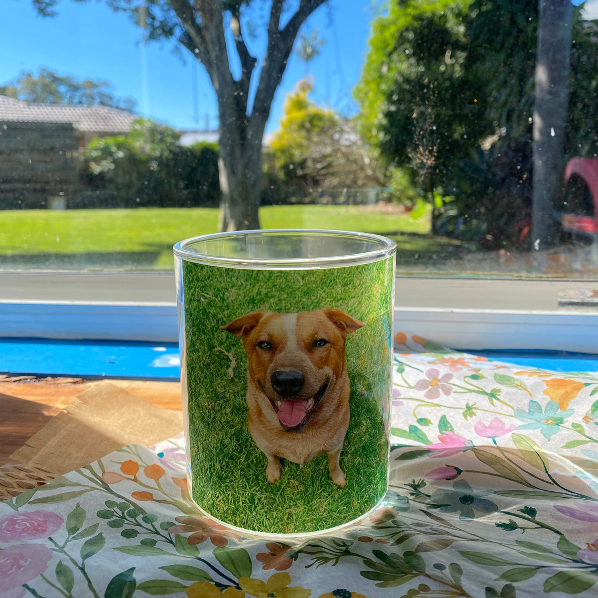 Kylie Custom Image of her Dog