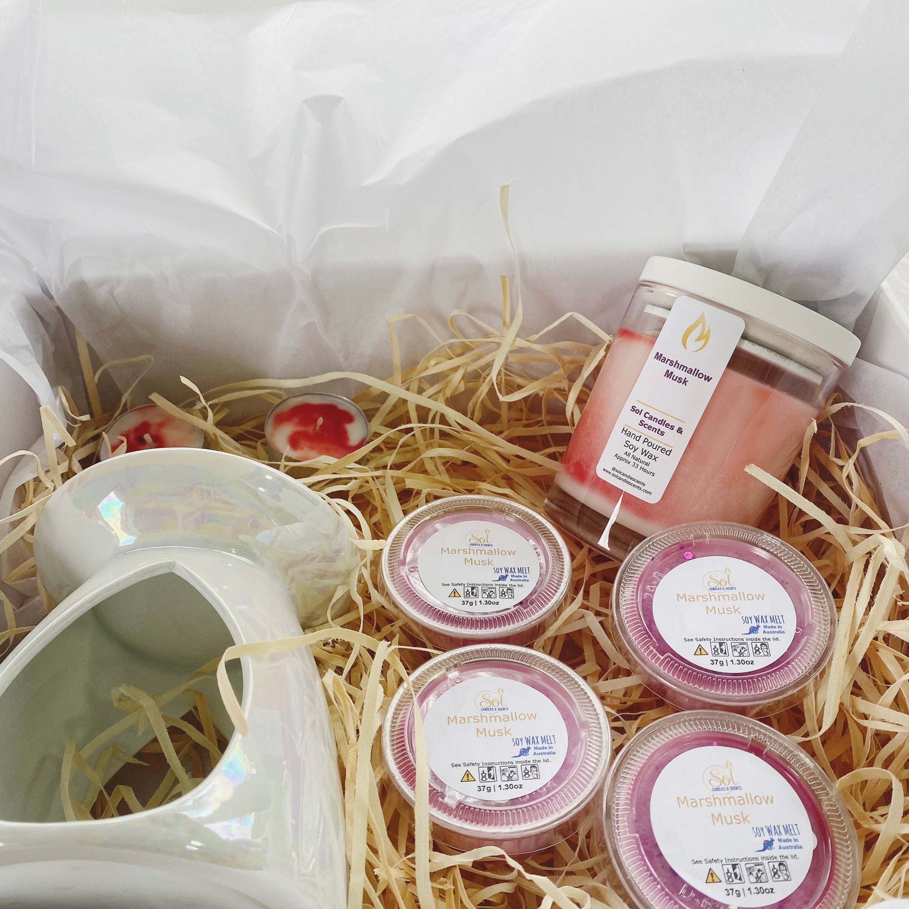 Marshmallow Musk Burner Gift Box