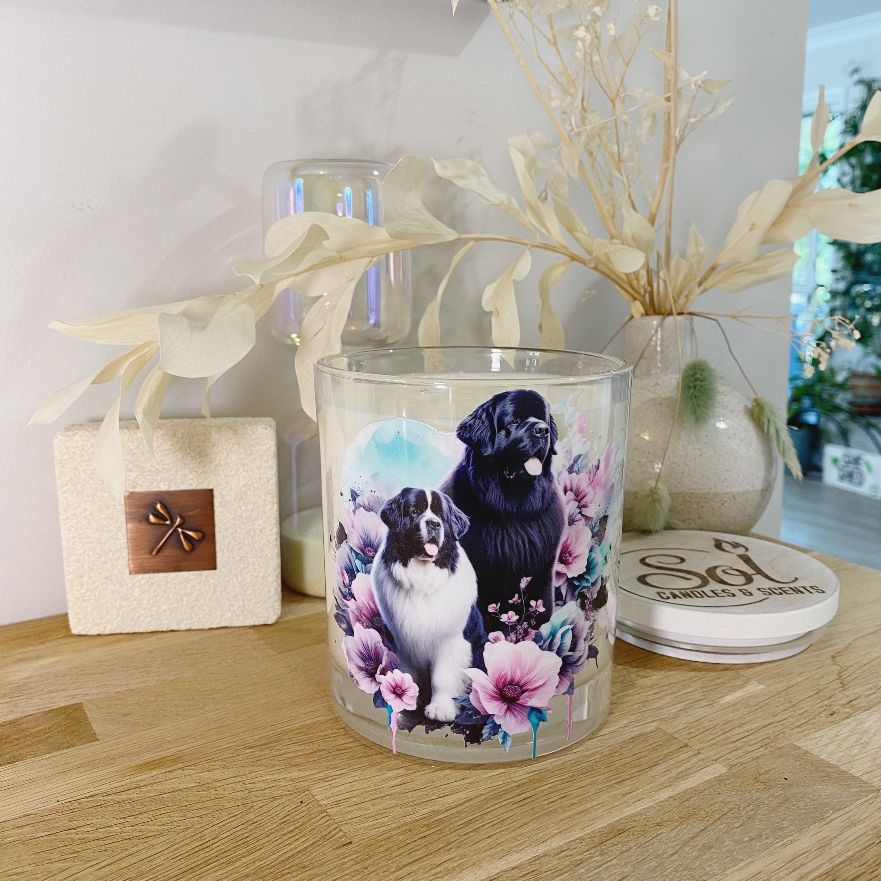 New Founderland 2 Dogs Xlarge Candle_Sol Candles & Scents