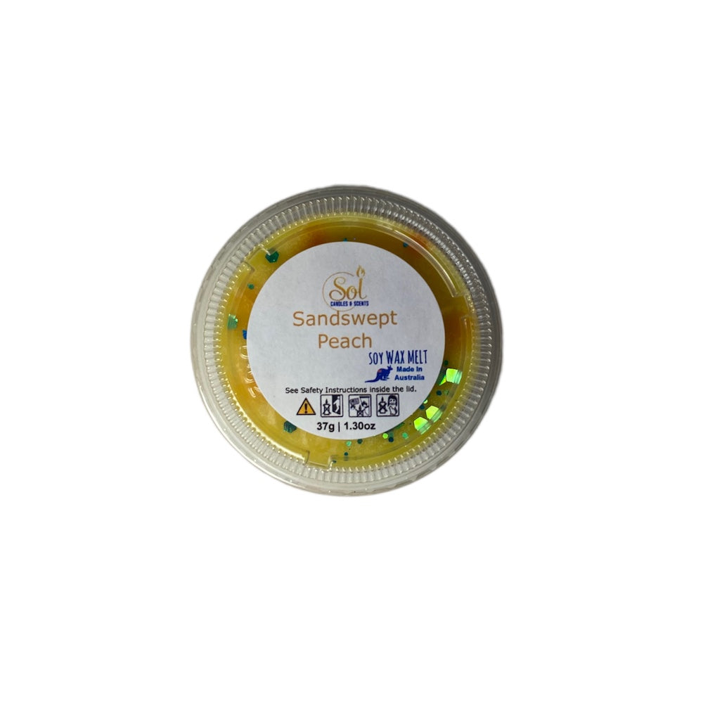 Sandswept Peach Wax Melt_Sol Candles & Scents
