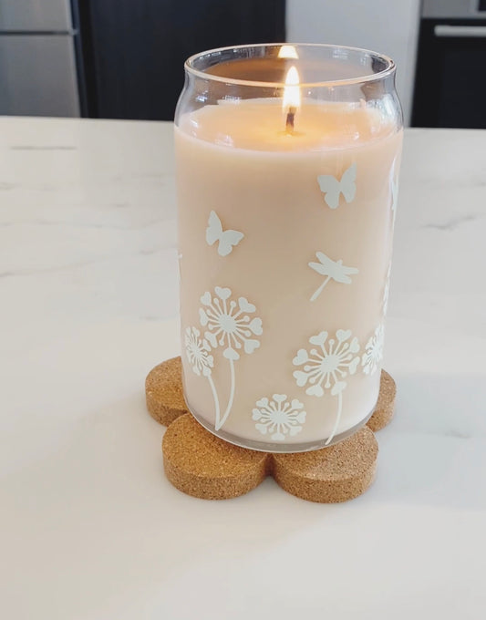 Dandelion & Dragonfly Candle