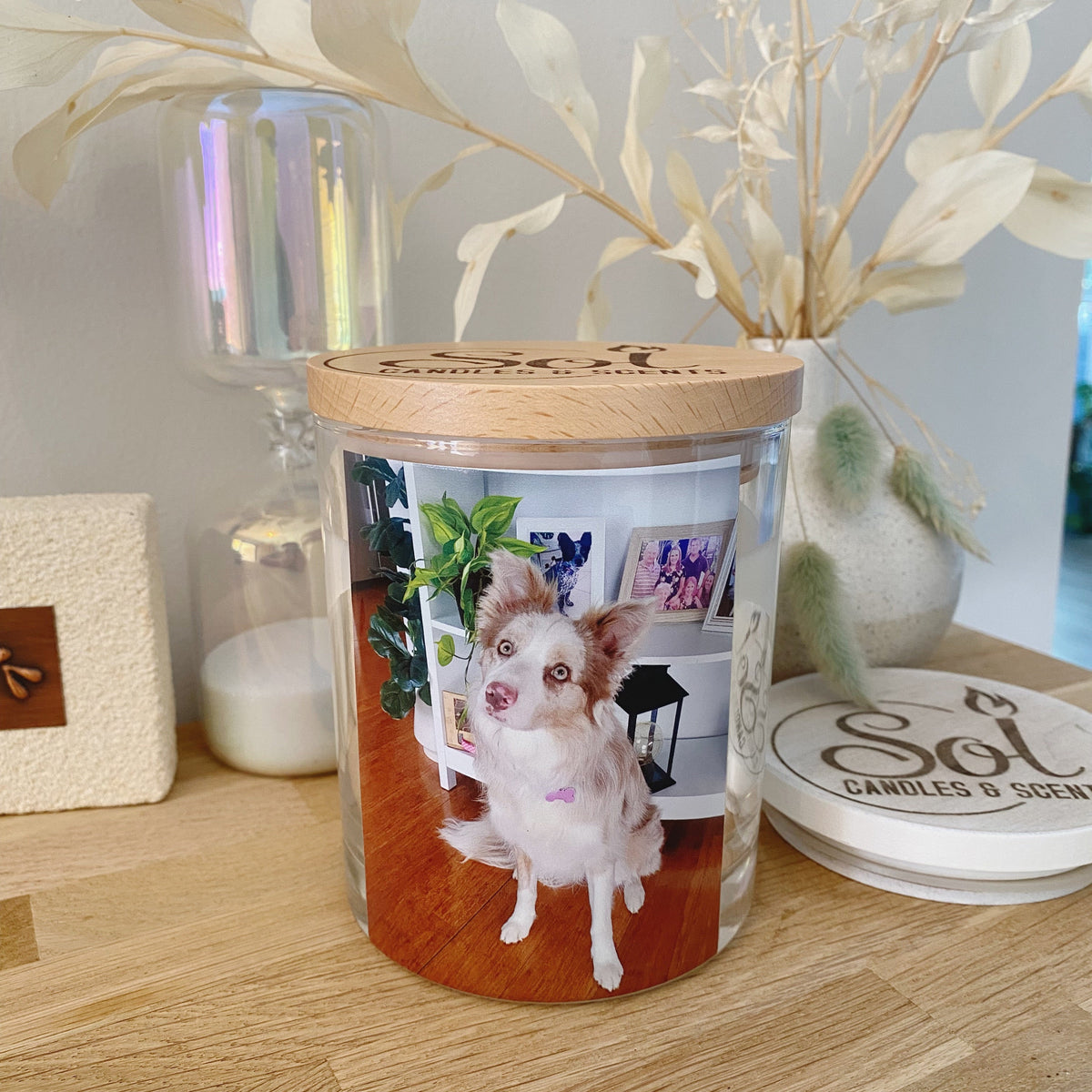 Add Your Own Custom Image Personalised Xlarge Candle
