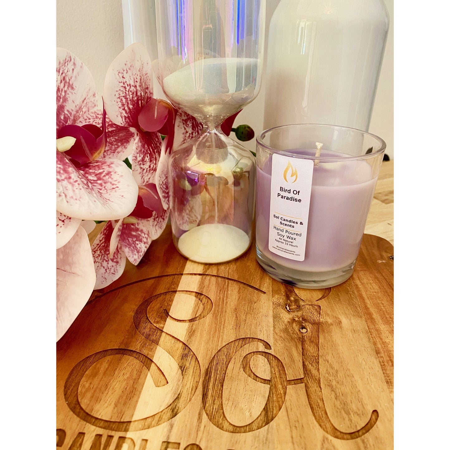 Bird Of Paradise Candle