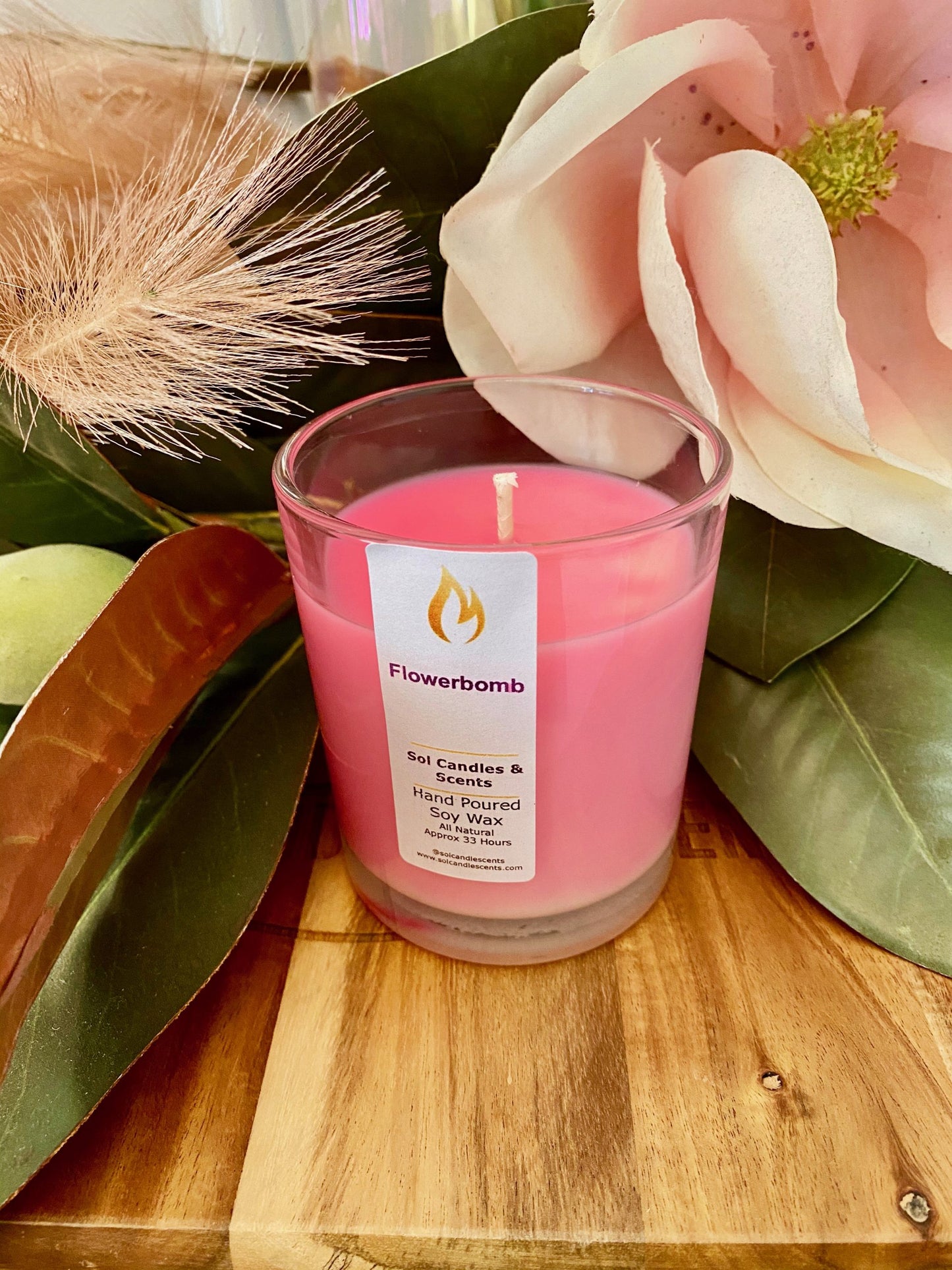 Flowerbomb Candle