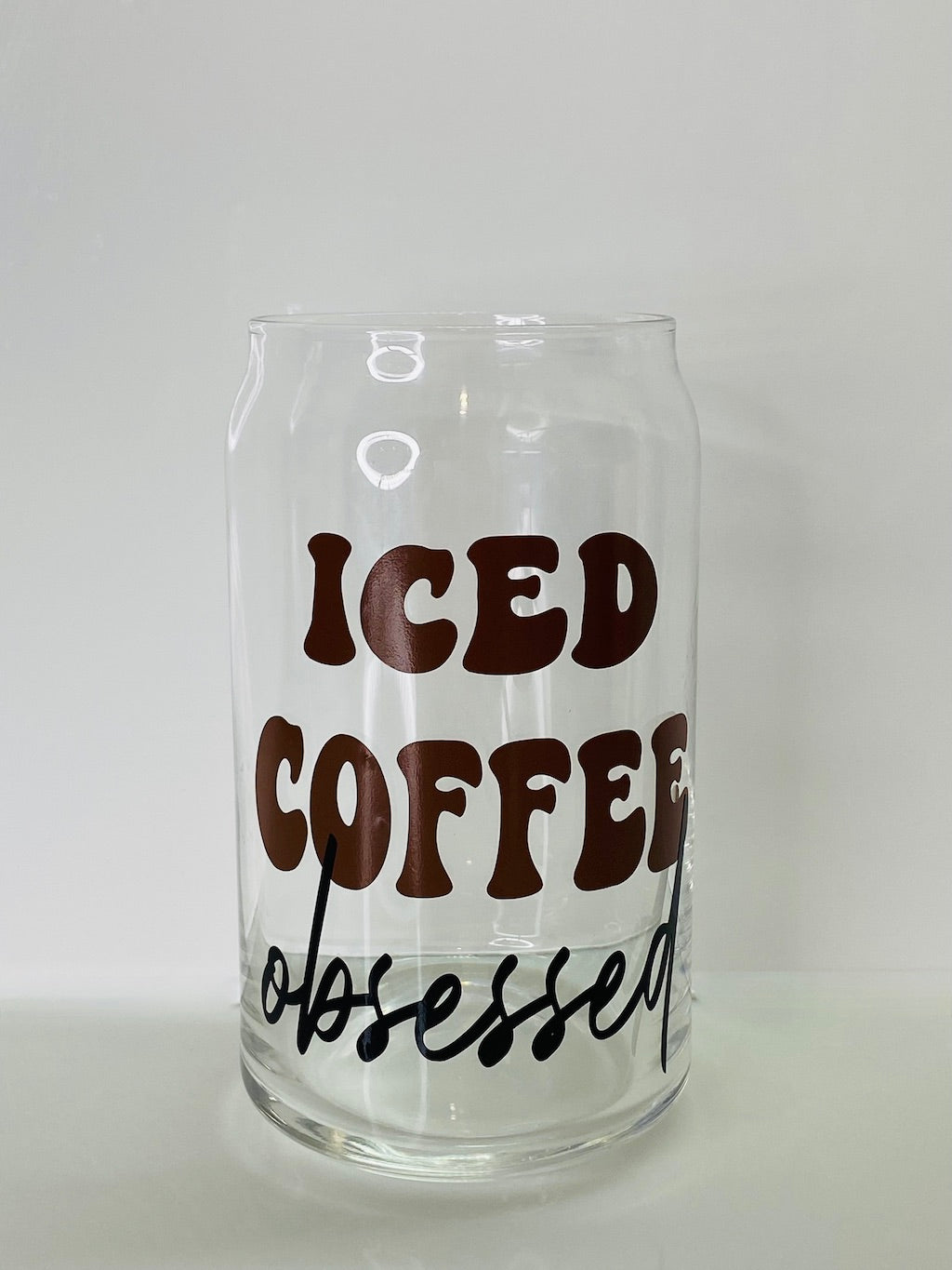 Iced Coffee Sarcasm Cute Glassware