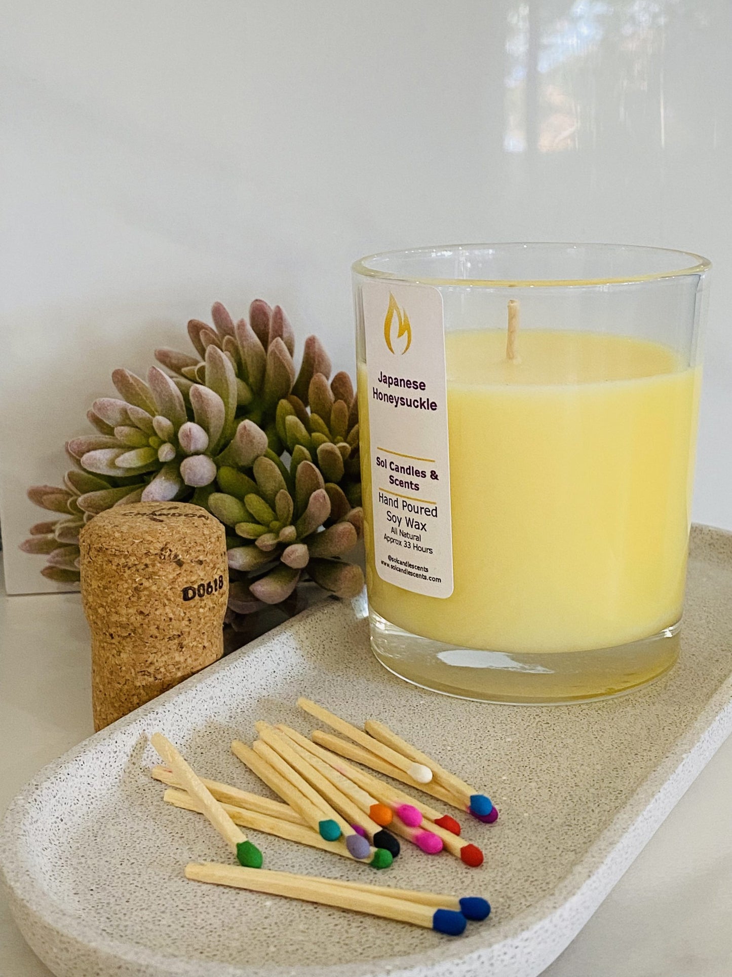 Japanese Honeysuckle Candle