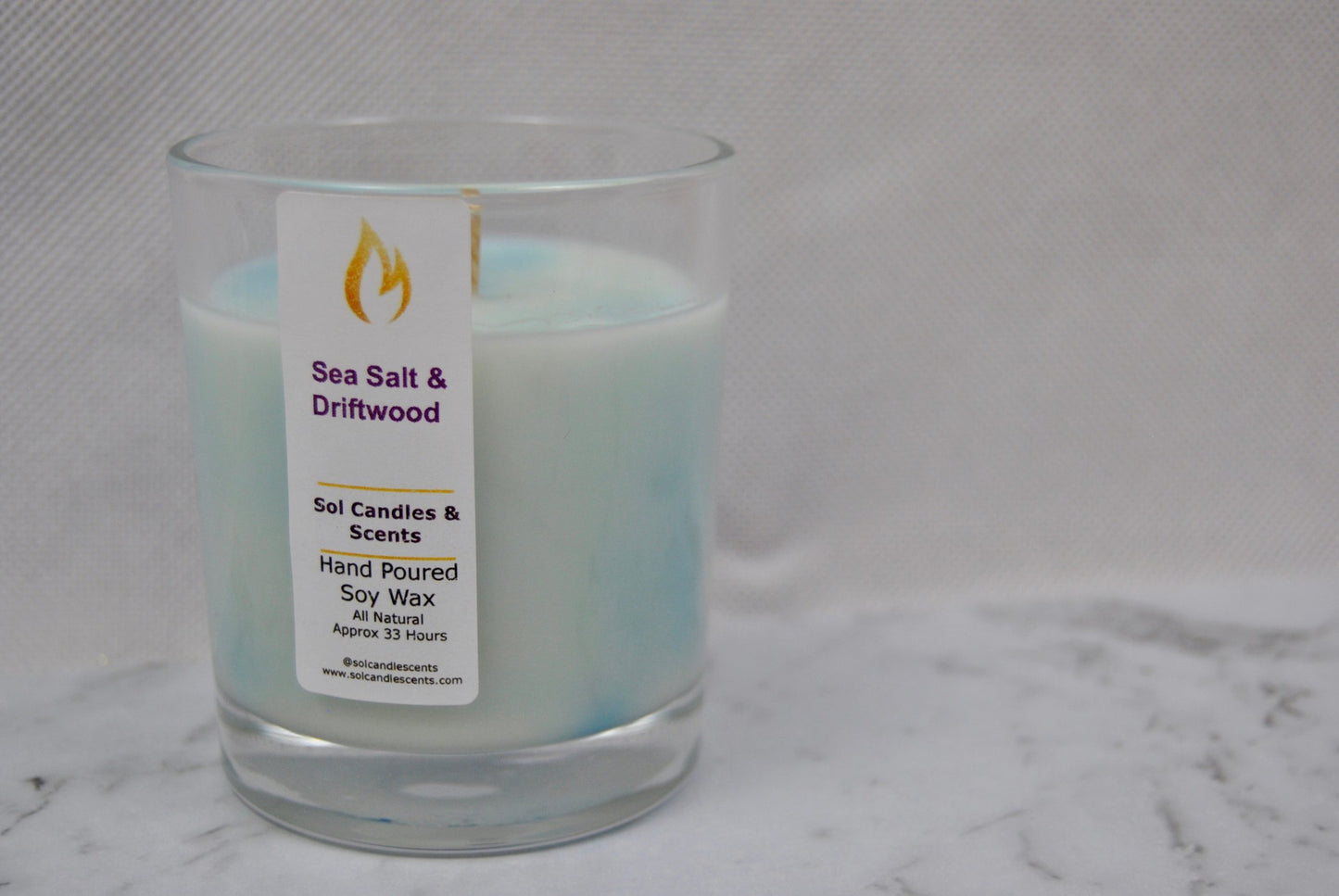 Sea Salt & Driftwood For Him/Her Candle