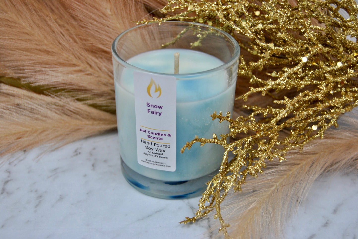 Snow Fairy Candle