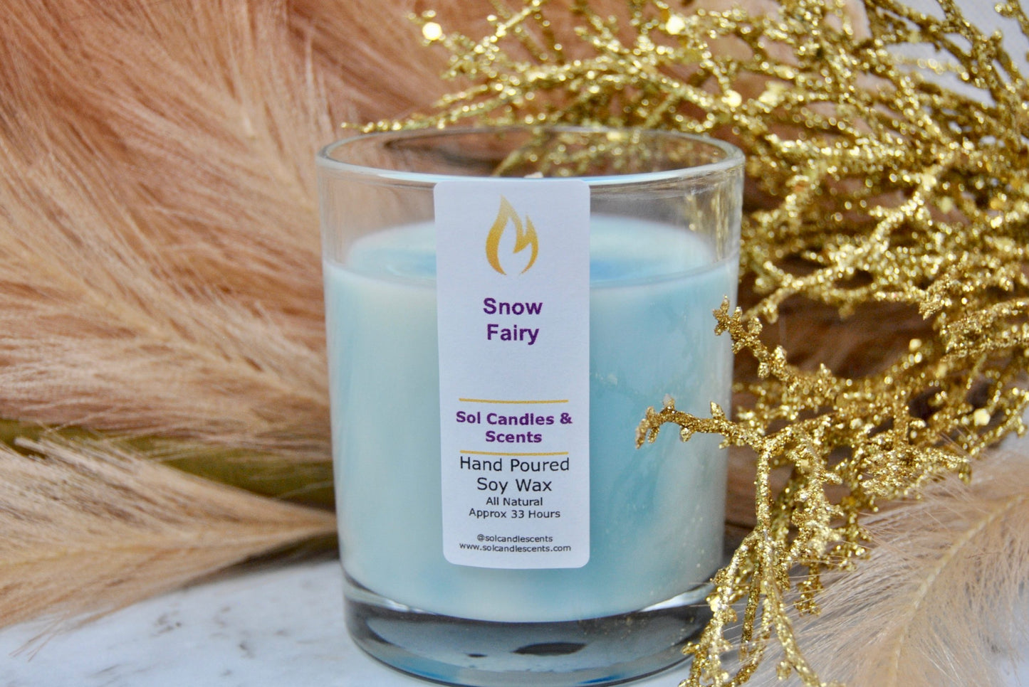 Snow Fairy Candle