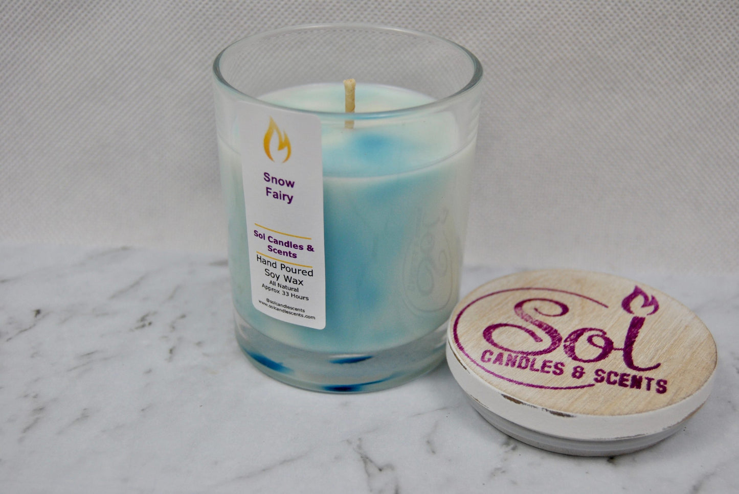 Snow Fairy Candle