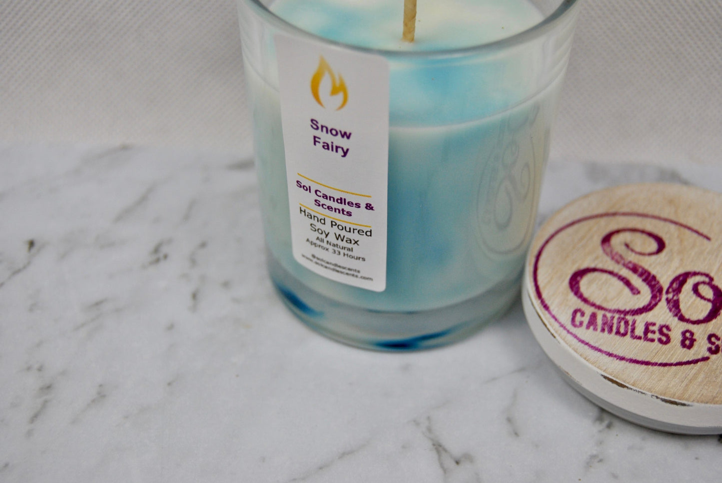 Snow Fairy Candle