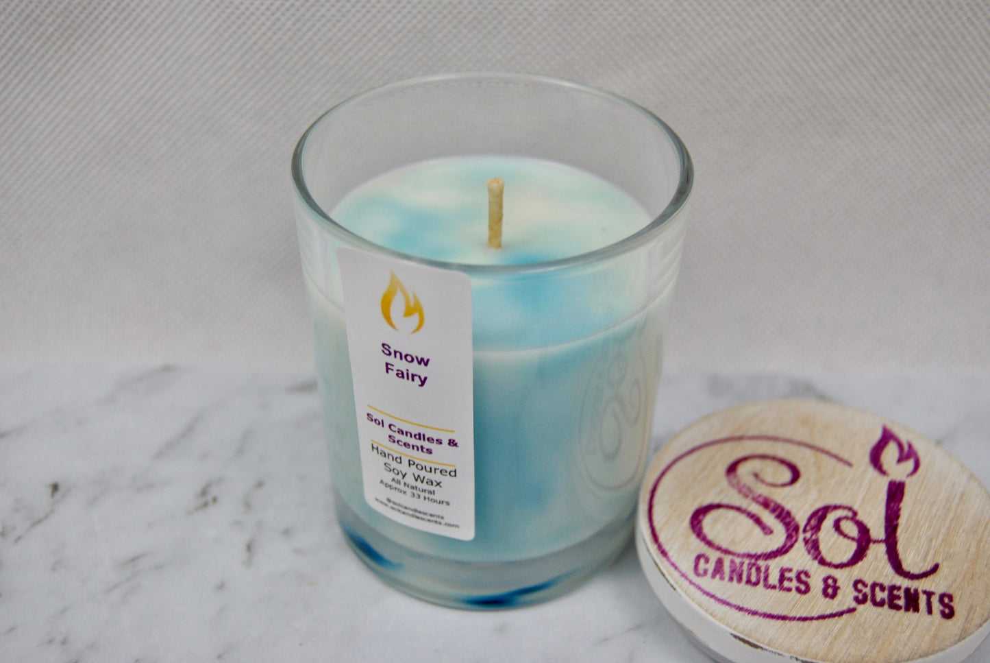 Snow Fairy Candle
