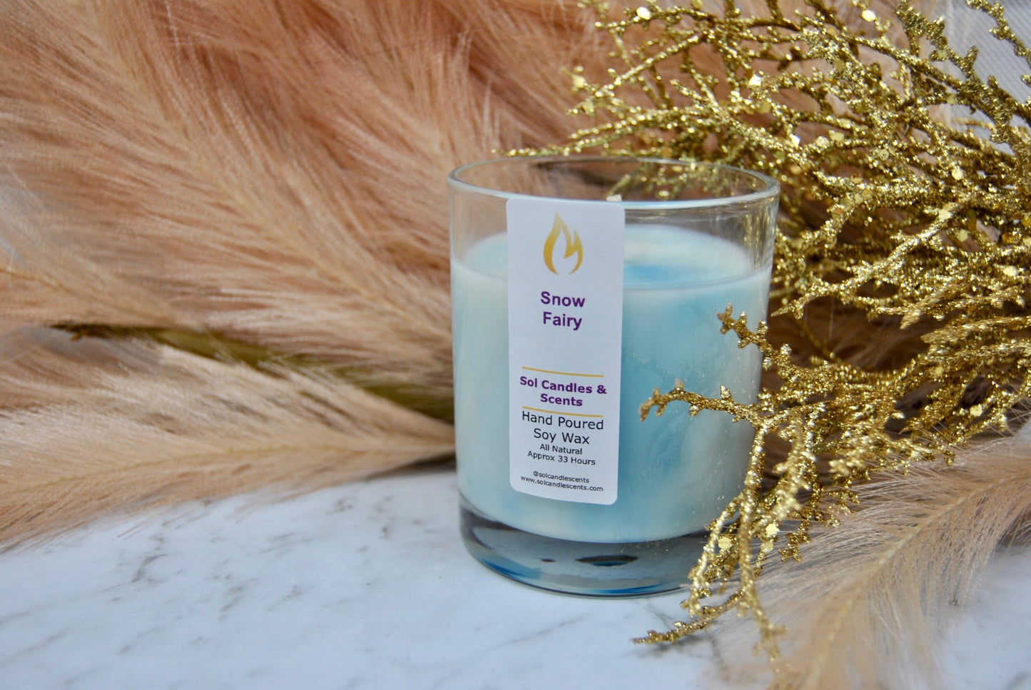Snow Fairy Candle