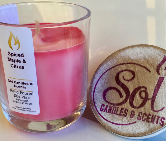 Spiced Maple & Citrus Candle