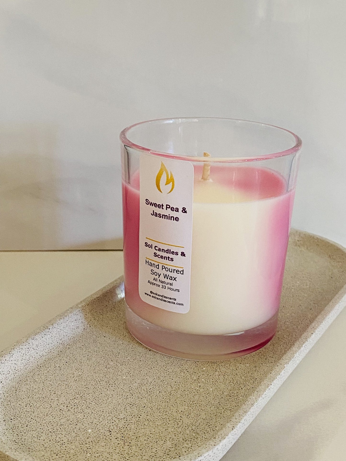 Sweet Pea & Jasmine Candle