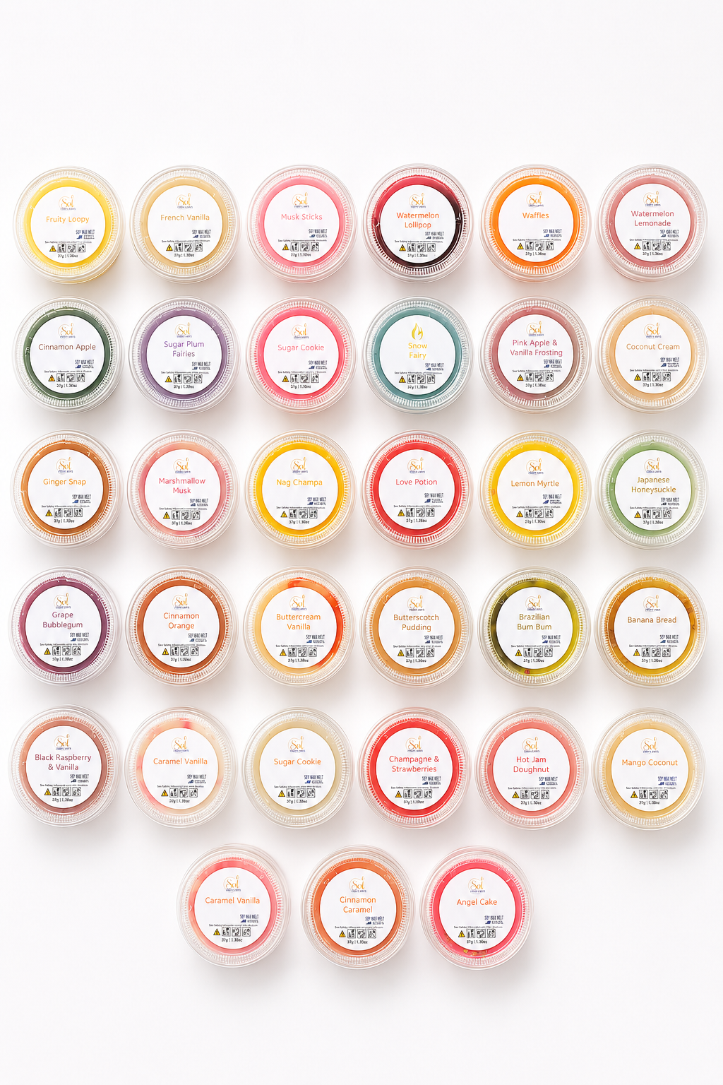 10 Wax Melts for $25.00