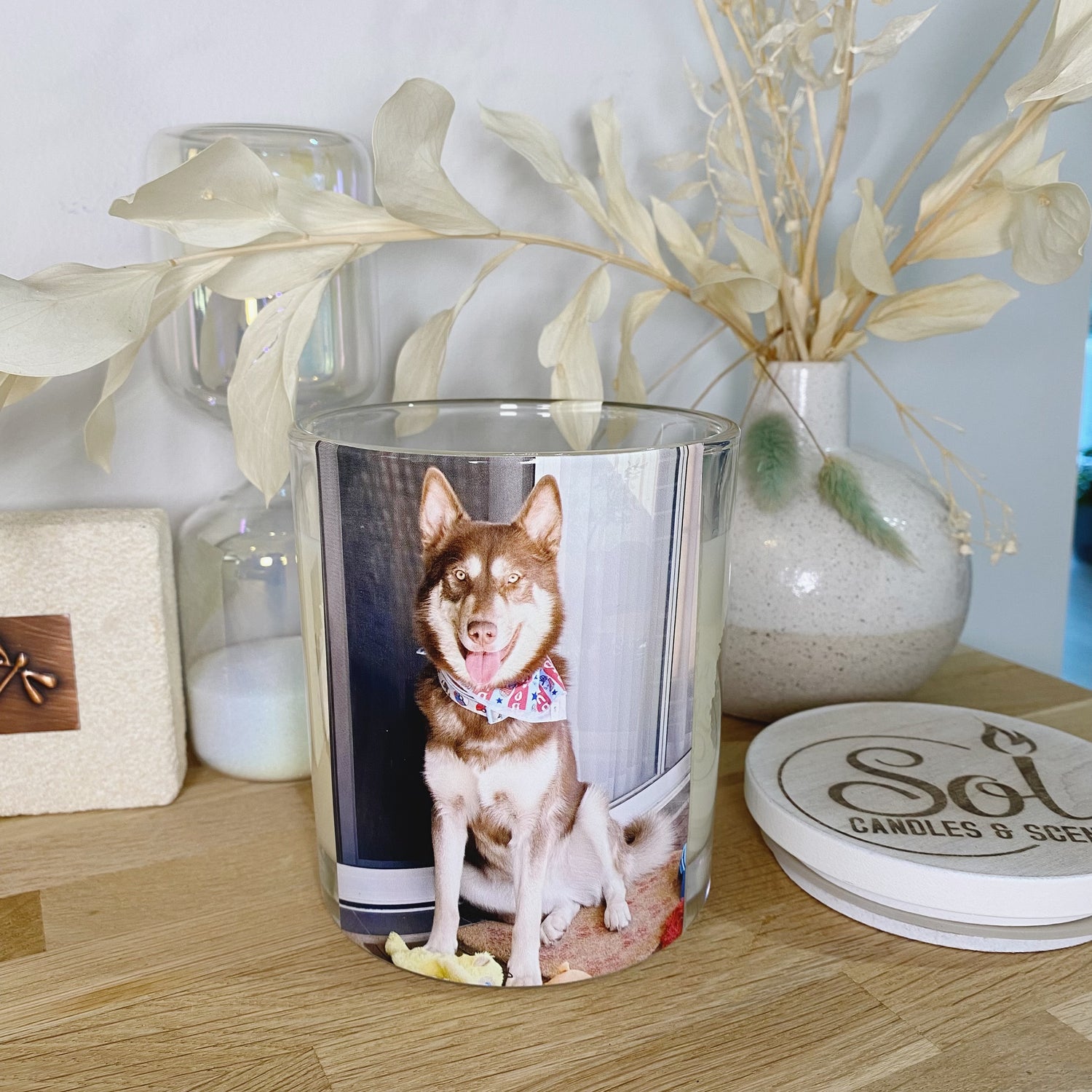 Add Your Own Custom Image Personalised Xlarge Candle