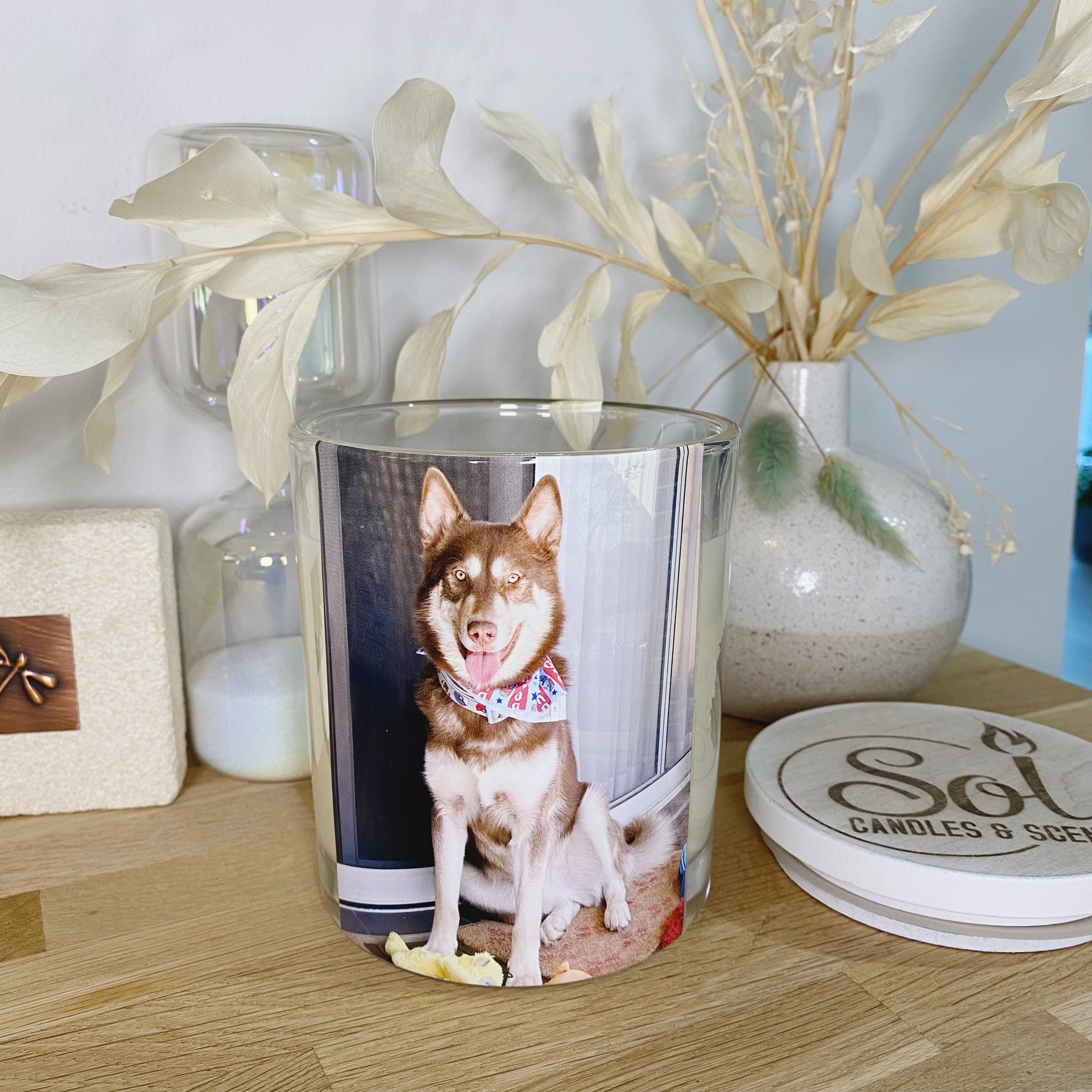 Add Your Own Custom Image Personalised Xlarge Candle