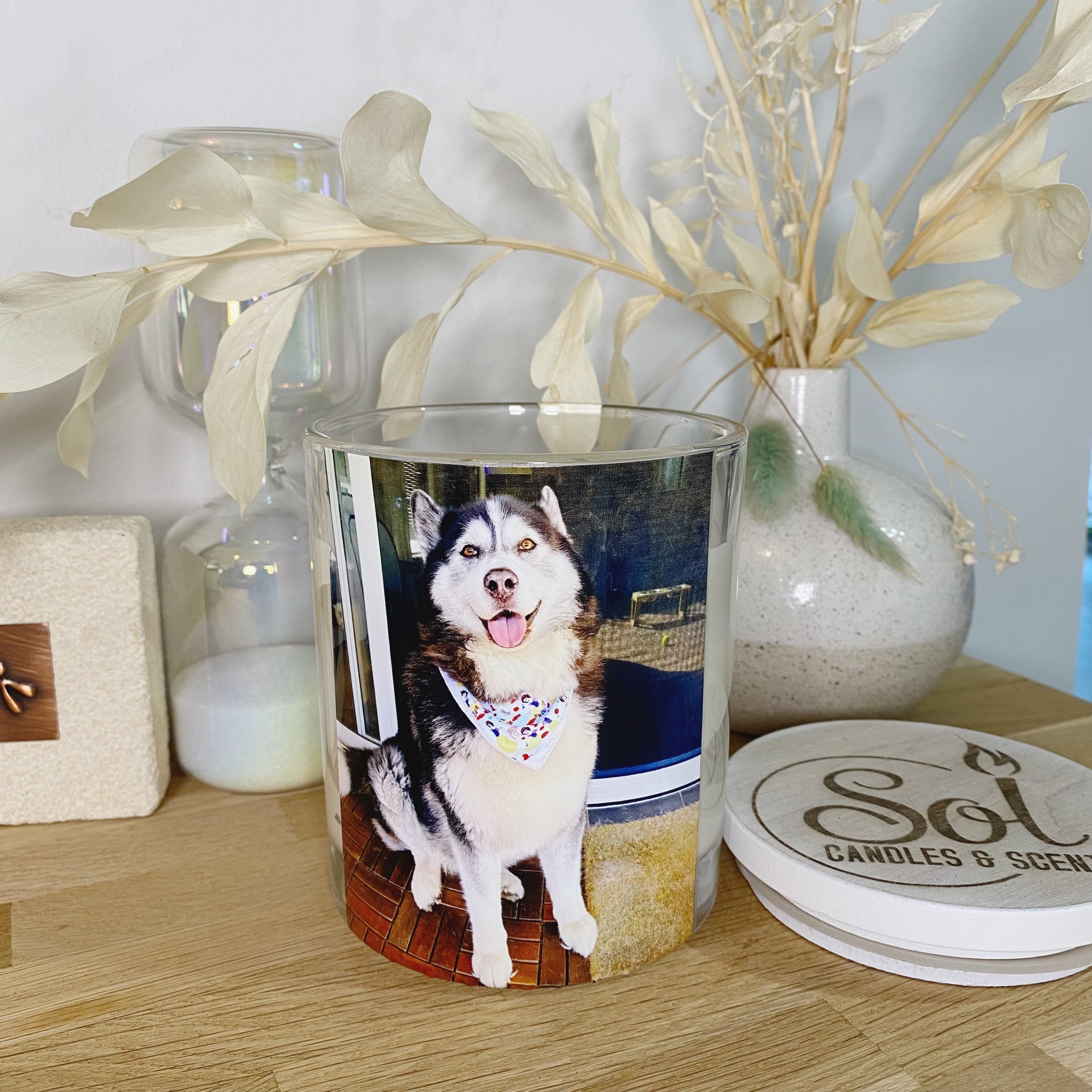 Add Your Own Custom Image Personalised Xlarge Candle