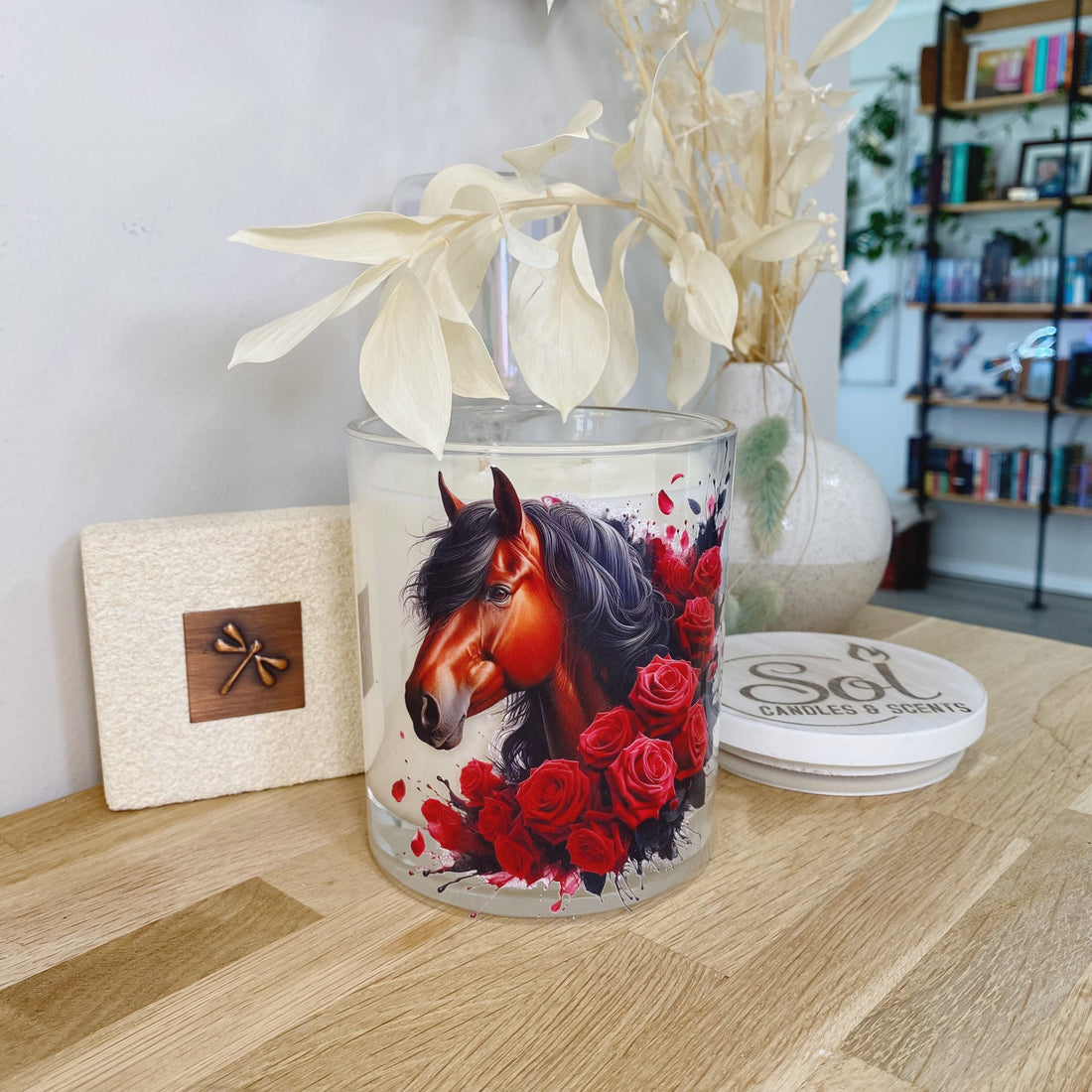 Bay Horse Roses Xlarge Candle_Sol Candles &amp; Scents