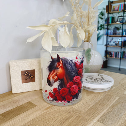 Bay Horse Roses Xlarge Candle_Sol Candles &amp; Scents