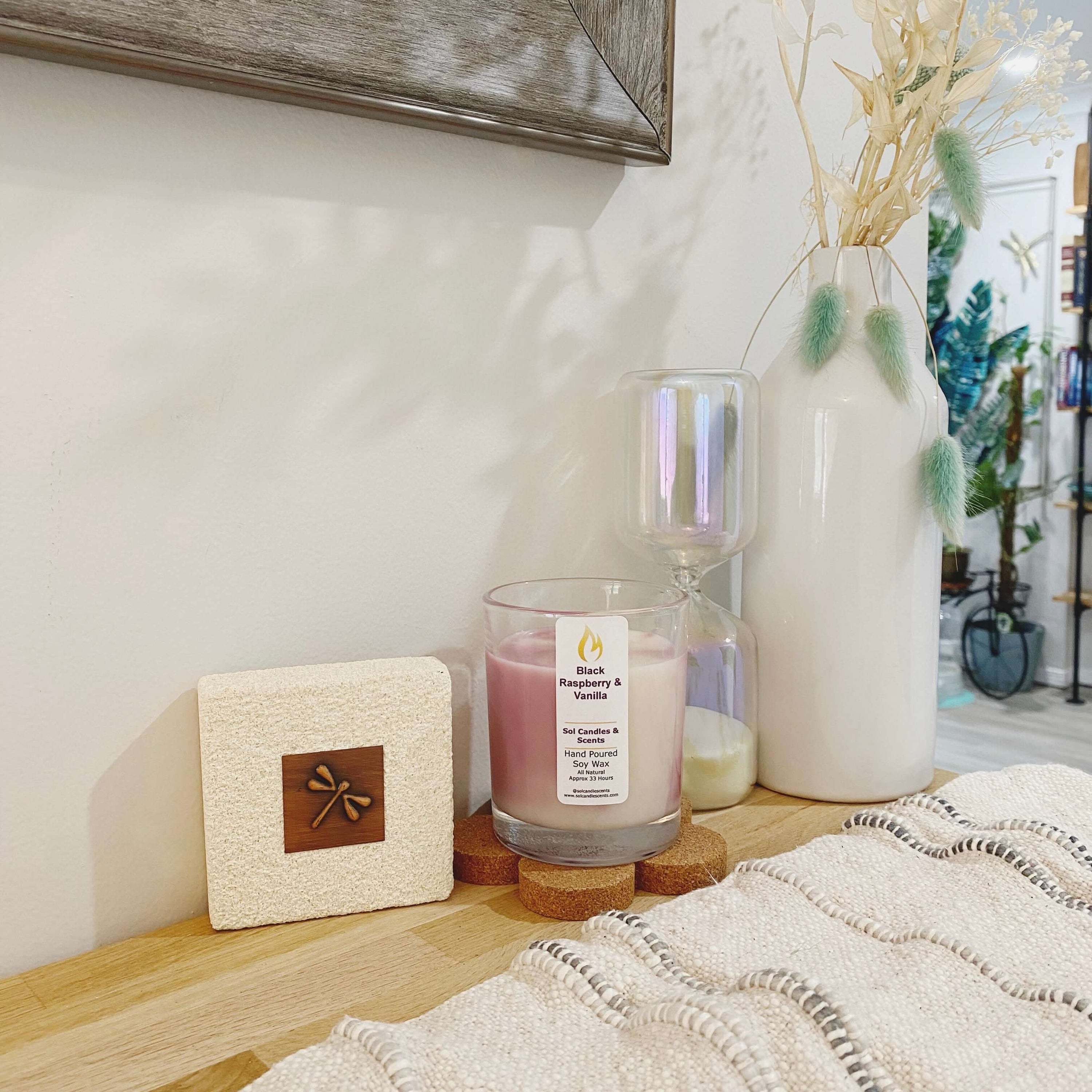 Black Raspberry &amp; Vanilla Candle