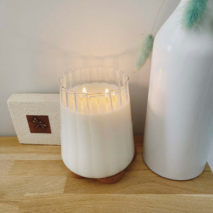 Bridgerton Tapered Candle Clear