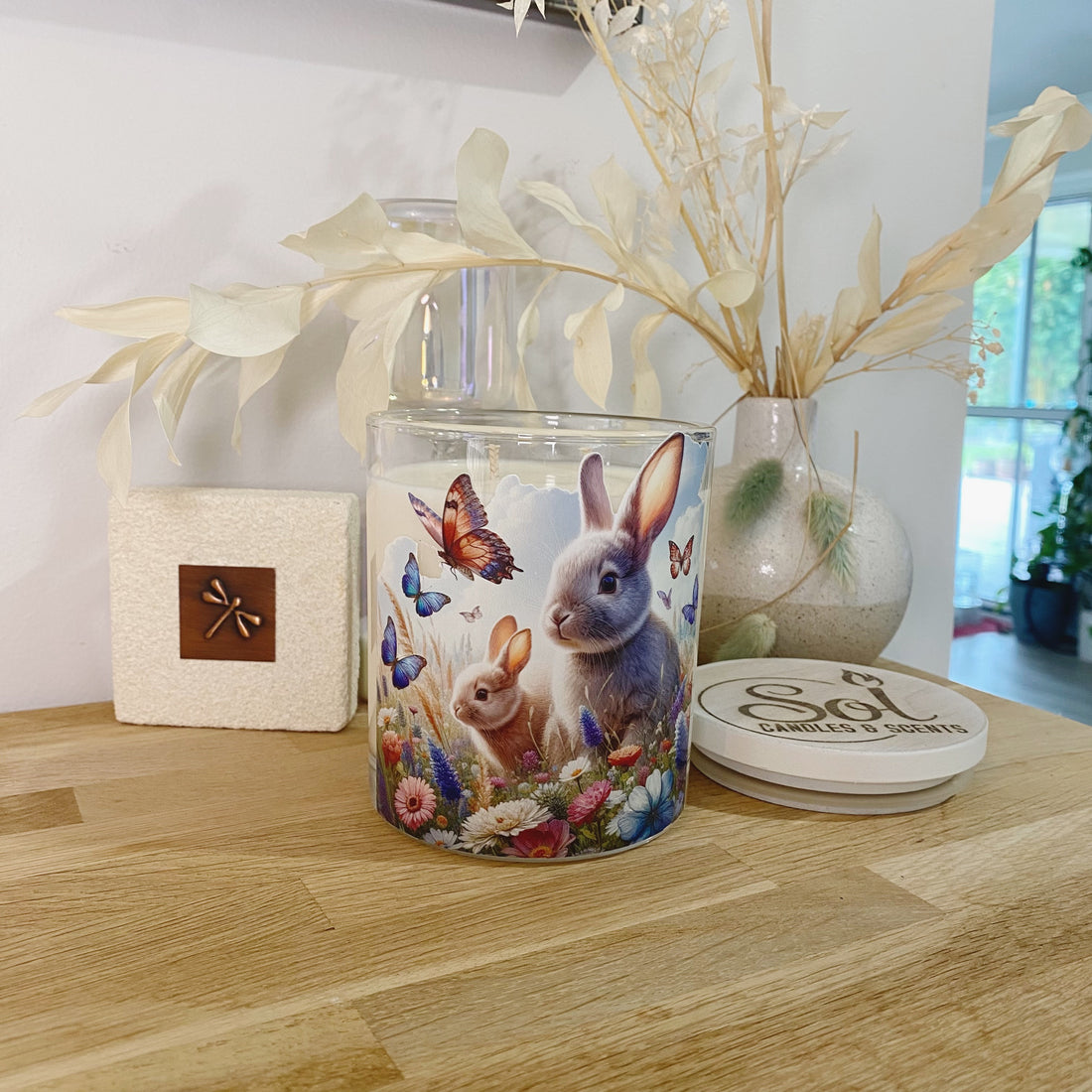 Bunny Rabbit Xlarge Candle