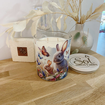 Bunny Rabbit Xlarge Candle