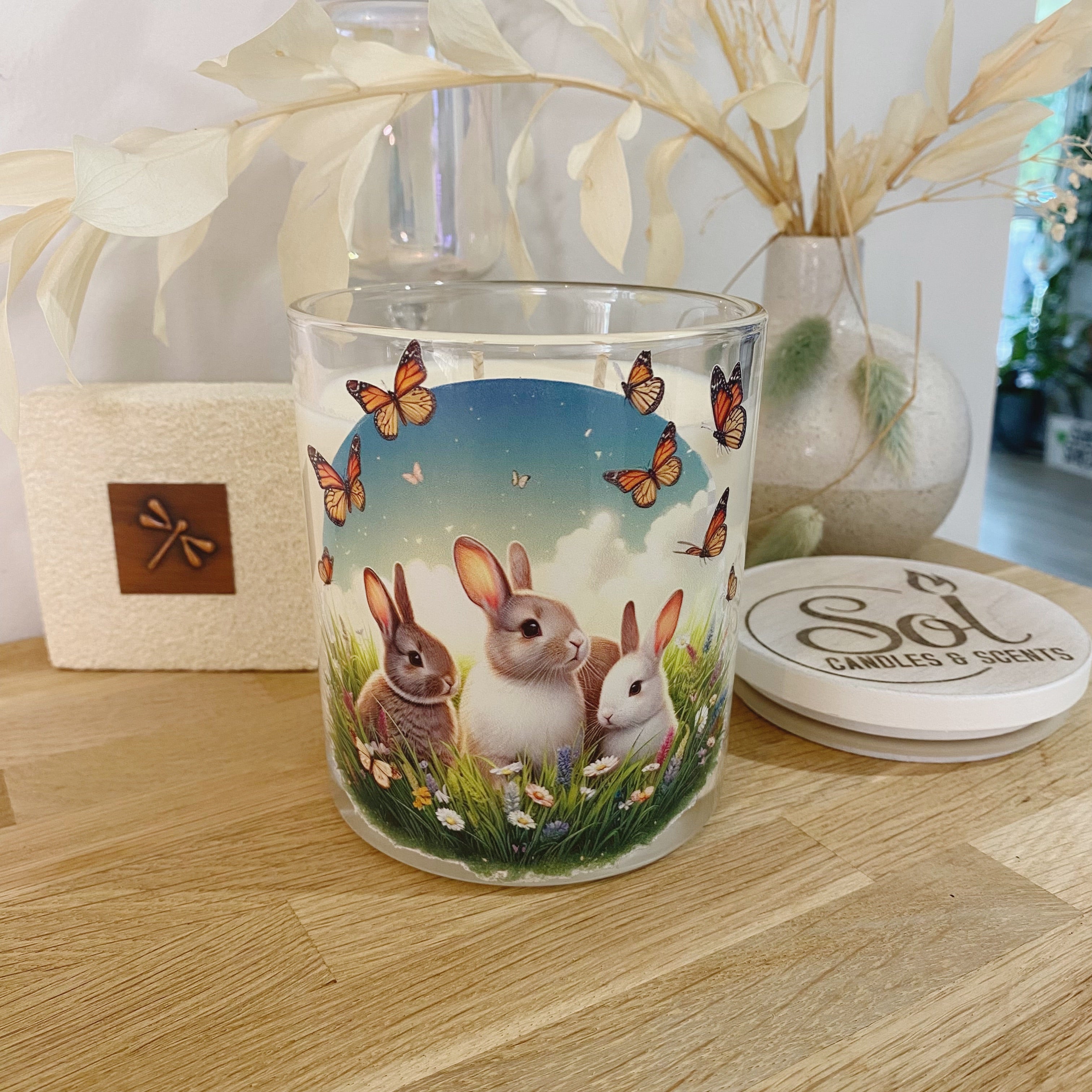 Bunny Rabbit Family_Sol Candles &amp; Scents