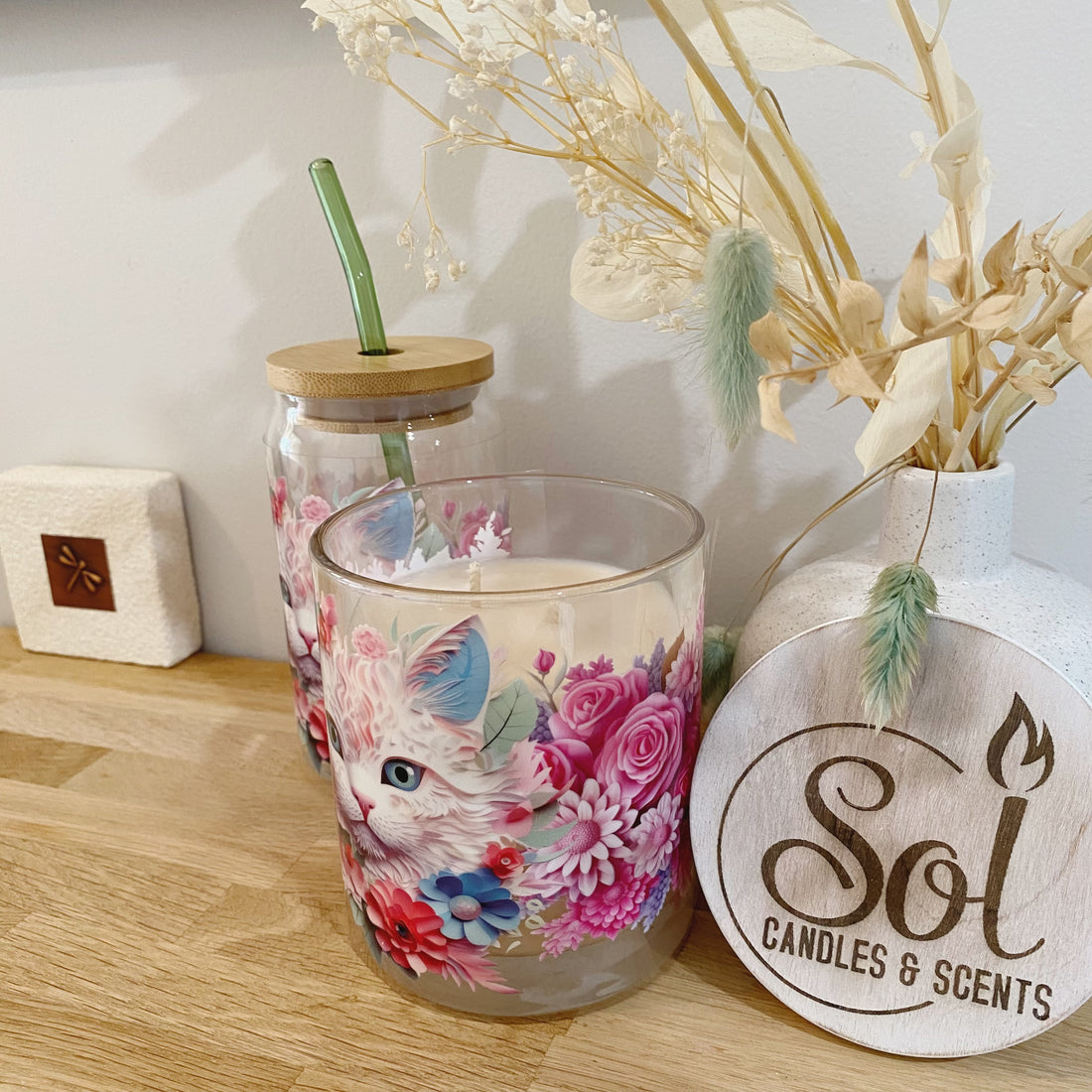 Cat Xlarge Candle