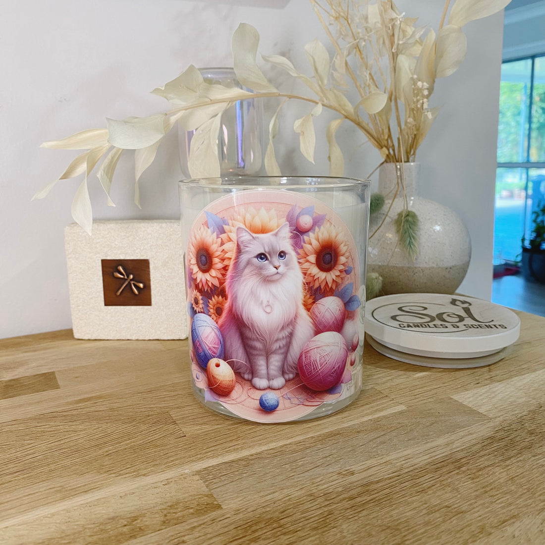 Cat Rag Doll Xlarge Candle