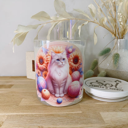 Cat Rag Doll Xlarge Candle