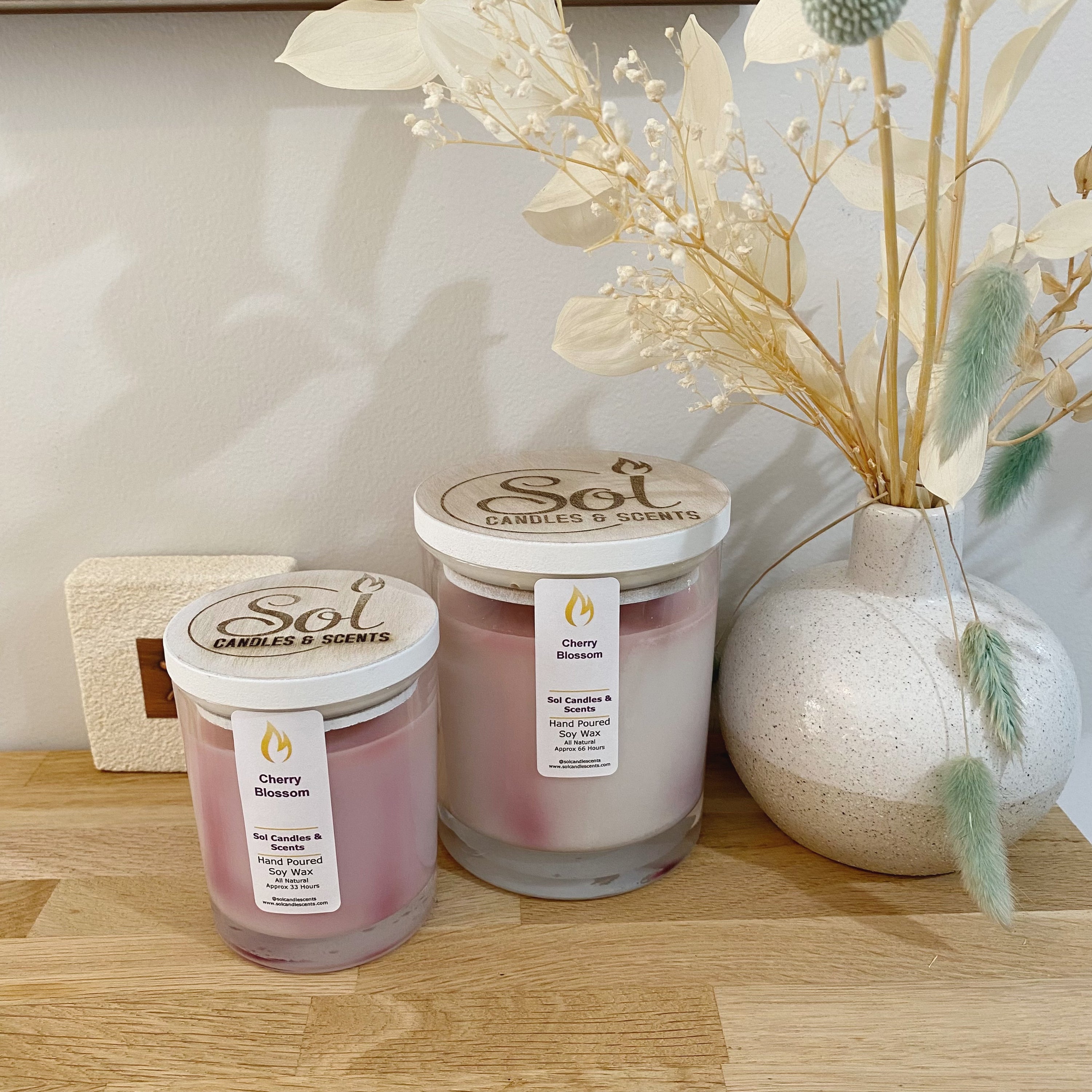 Cherry Blossom Candle