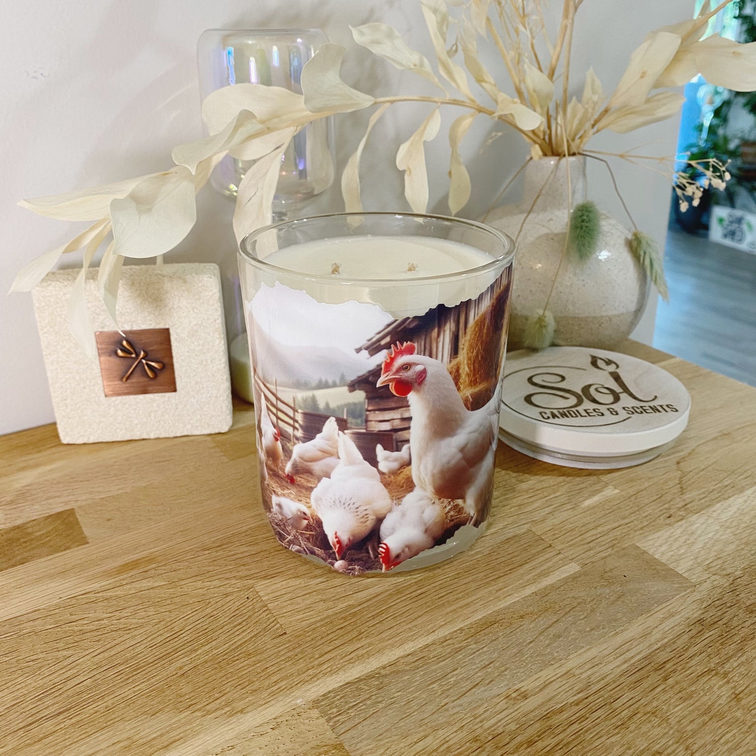 Chicken Farm Candle_Made in Queensland