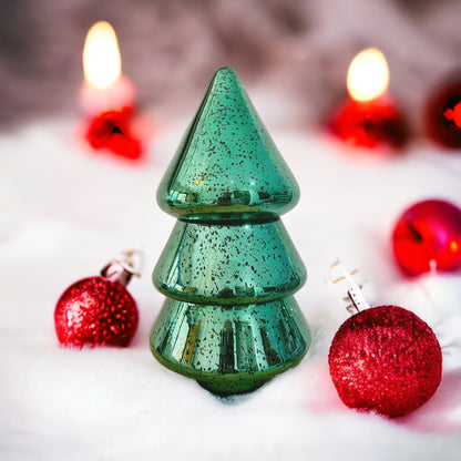 Glass Illuminating Christmas Tree - 2 Piece