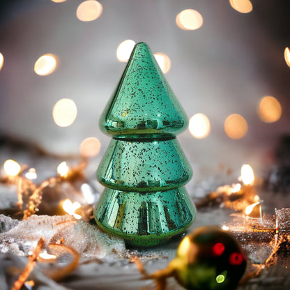 Glass Illuminating Christmas Tree - 2 Piece