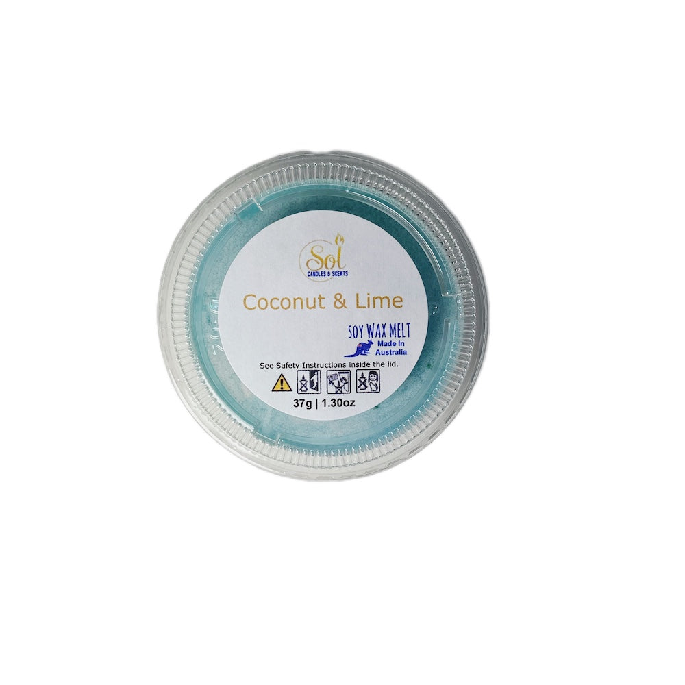 Coconut & Lime Wax Melt