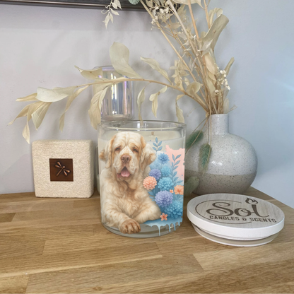 Cumberland Spaniel Blue Xlarge Candle