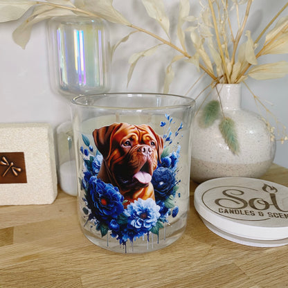 Dogue De Bordeaux Blue Xlarge Candle_Sol Candles &amp; Scents