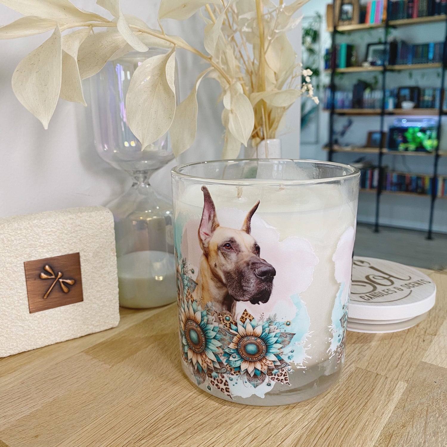 Great Dane Fawn Xlarge Candle