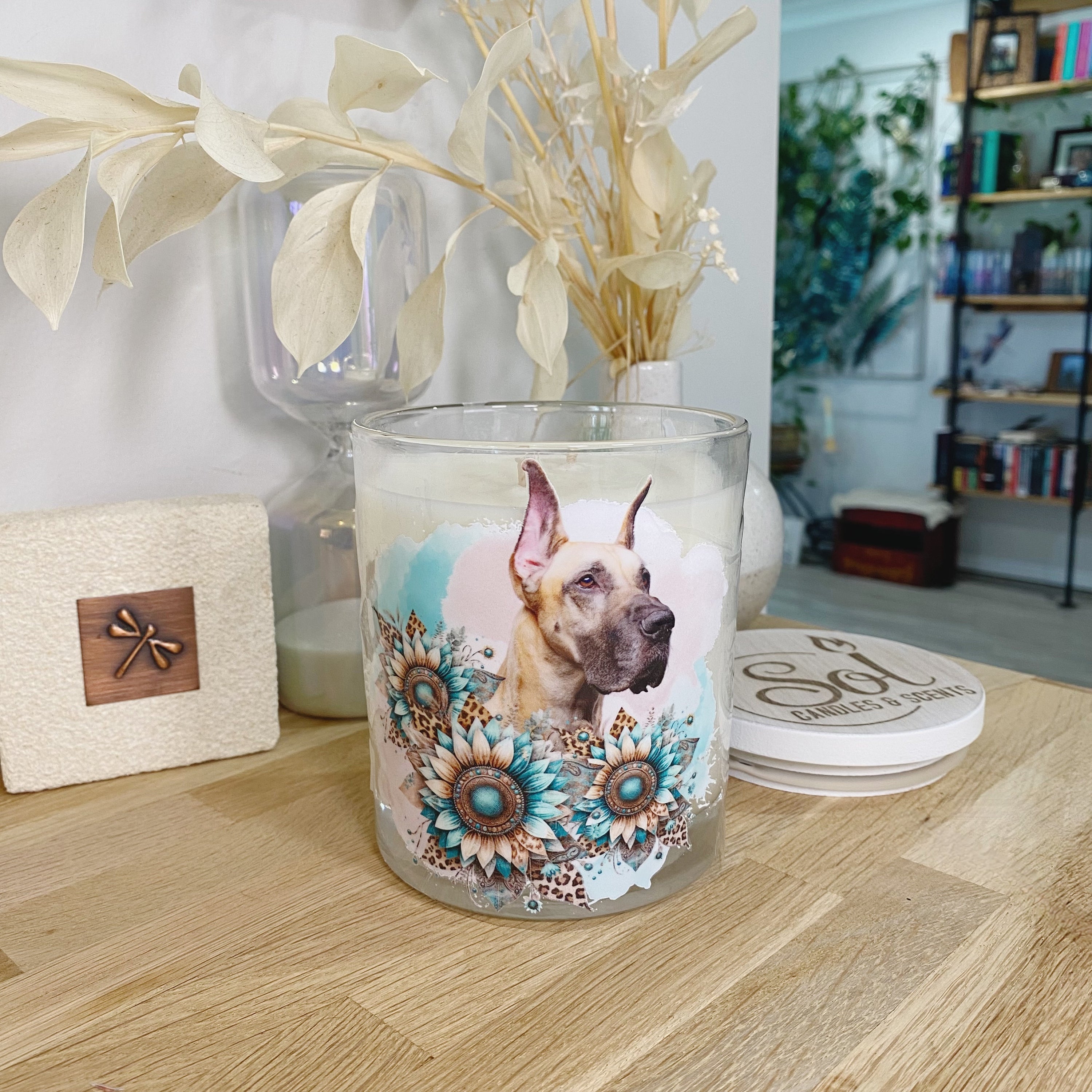 Great Dane Fawn Xlarge Candle