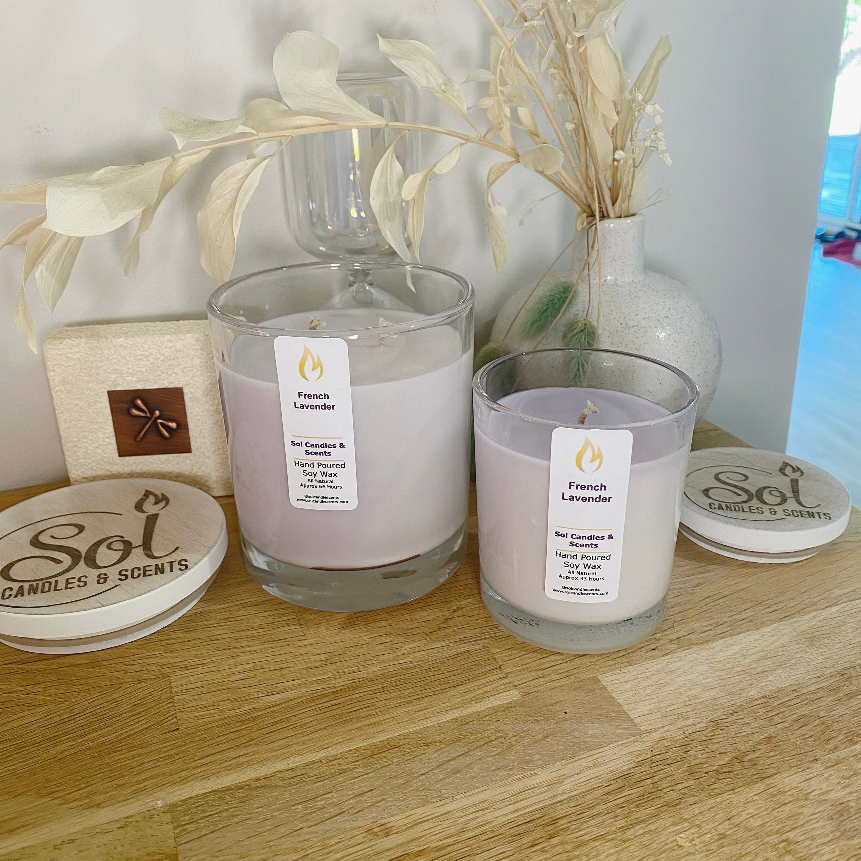 French Lavender Candle_Sol Candles &amp; Scents