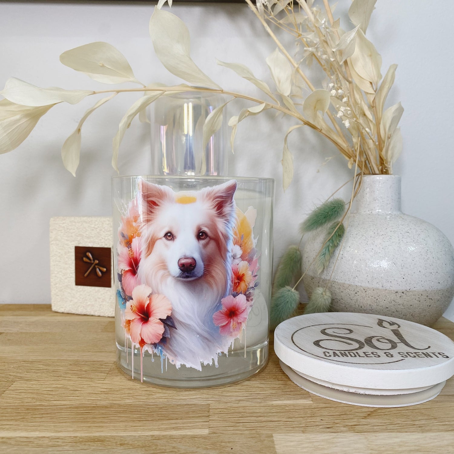 Golden Border Collie_ Sol Candles &amp; Scent