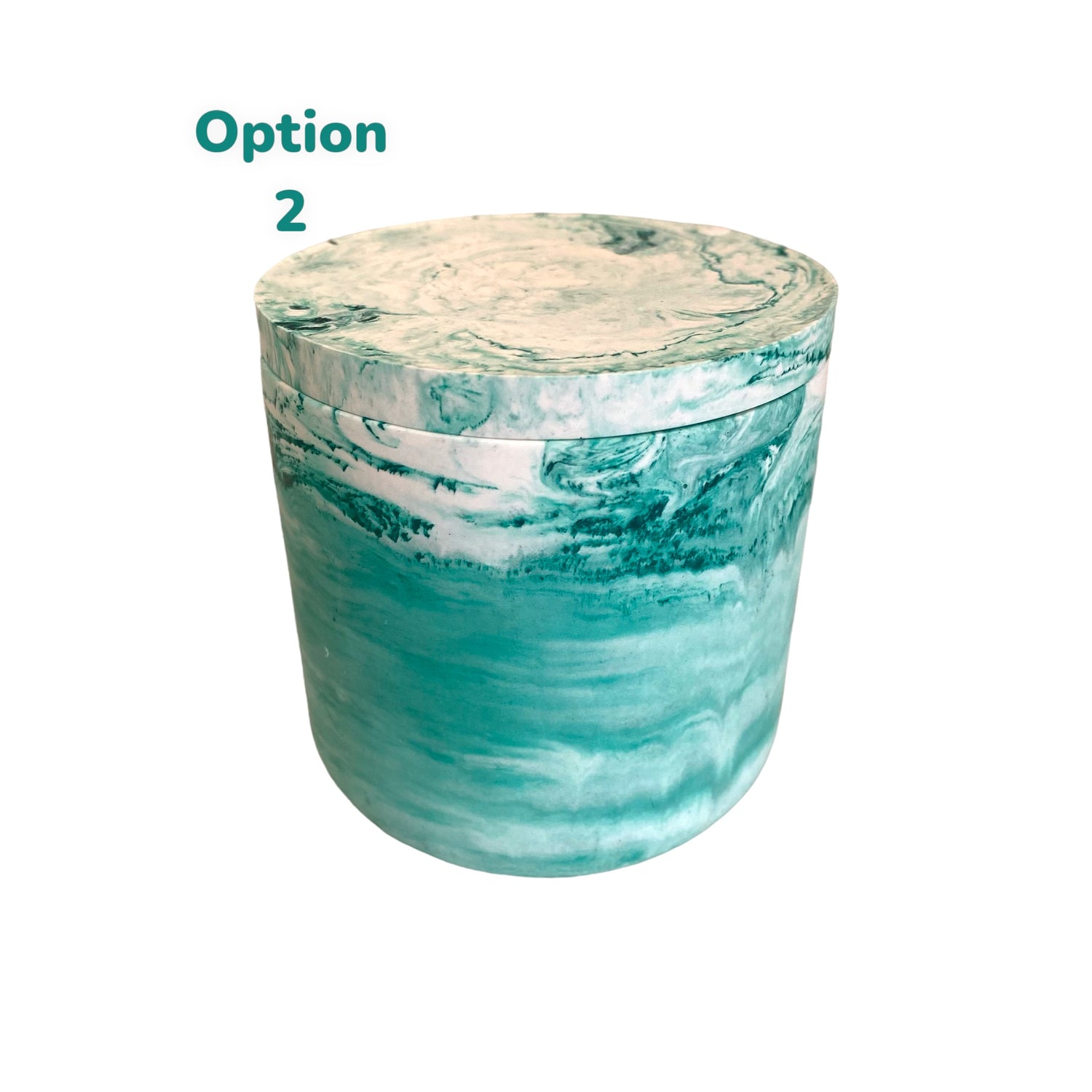 Jessa Eco Seafoam Green Medium Candle