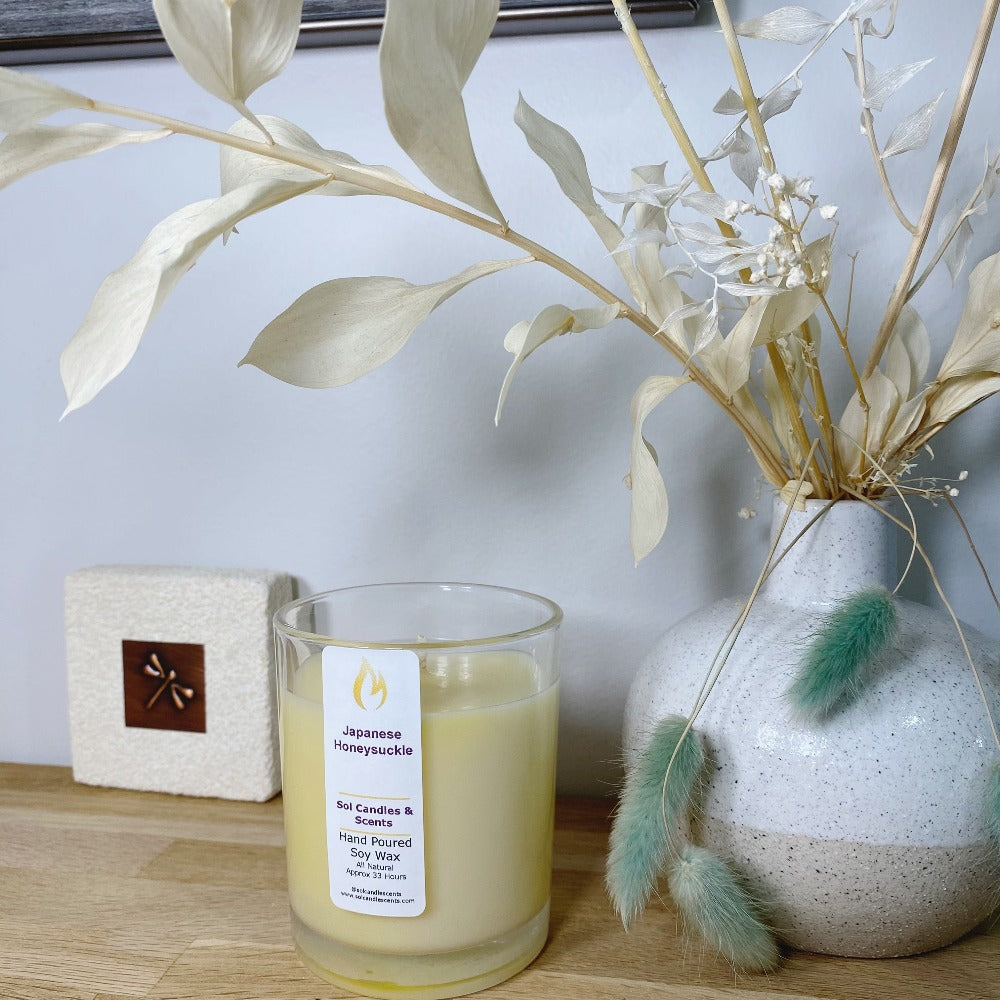 Japanese Honeysuckle Medium Soy Candle