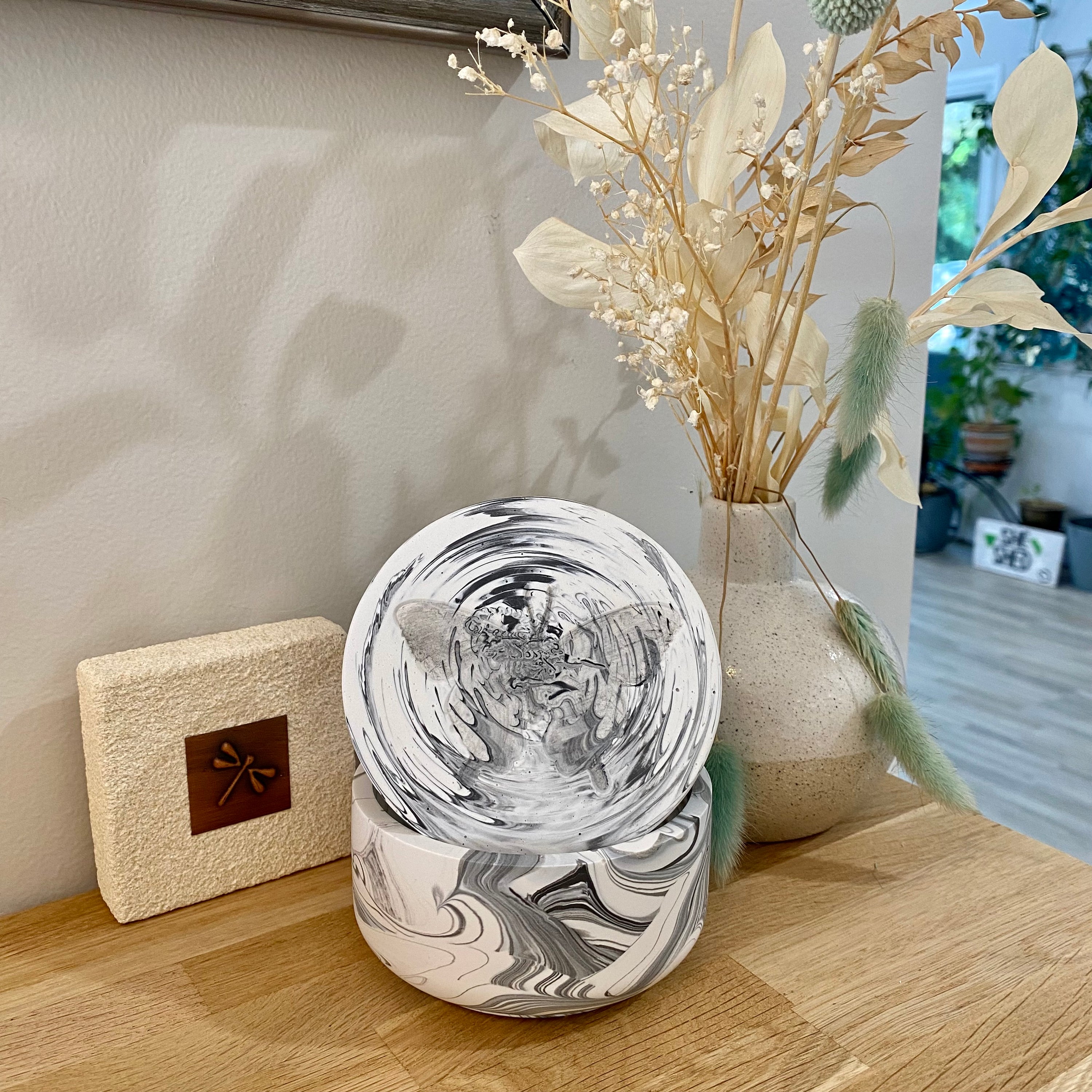 Jessa Eco Black Bowl Candle